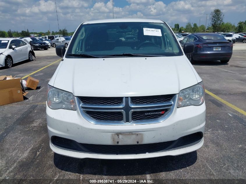 2019 Dodge Grand Caravan Se VIN: 2C4RDGBGXKR638179 Lot: 39538741