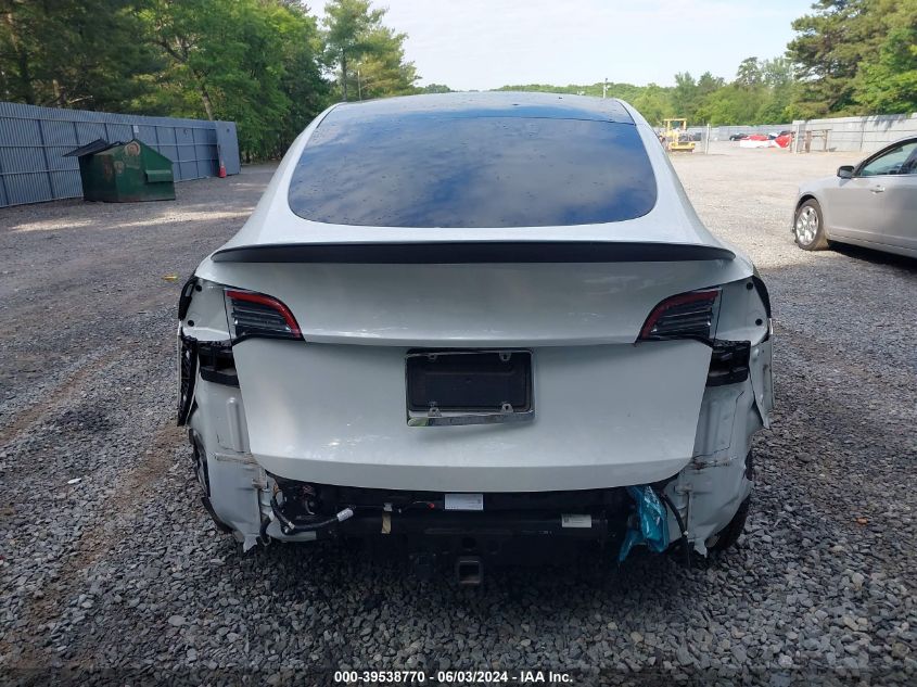 2021 Tesla Model Y Long Range Dual Motor All-Wheel Drive VIN: 5YJYGDEE2MF065675 Lot: 39538770