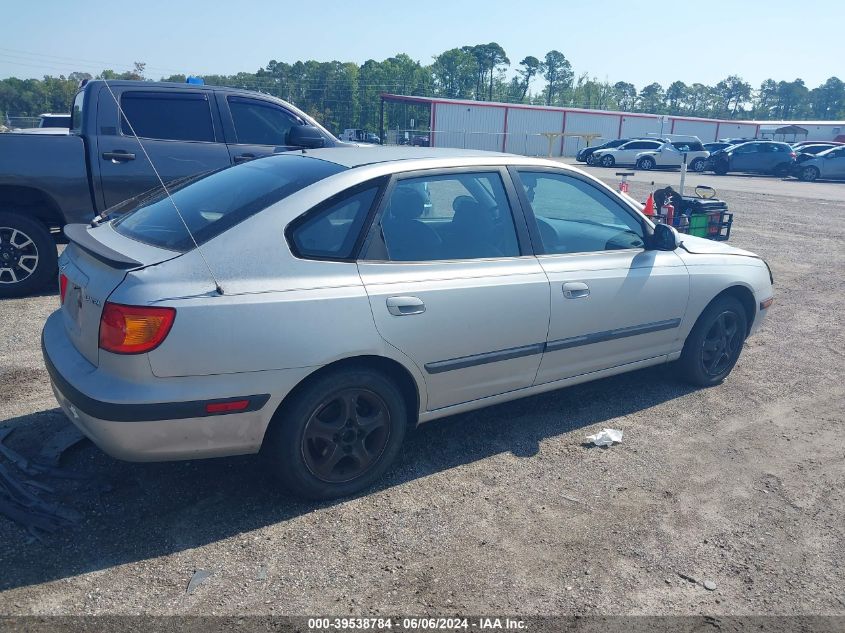 2002 Hyundai Elantra Gls/Gt VIN: KMHDN55D02U066261 Lot: 39538784