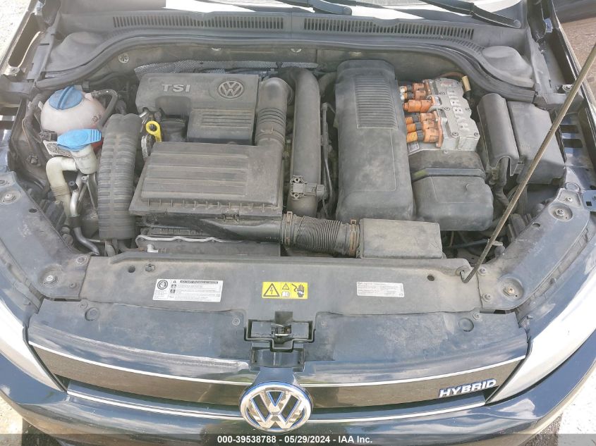 3VW637AJ4EM274921 2014 Volkswagen Jetta Hybrid Se