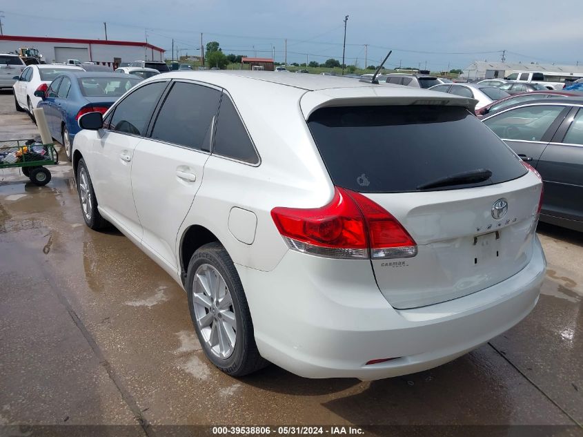 2010 Toyota Venza VIN: 4T3ZA3BB8AU025424 Lot: 39538806