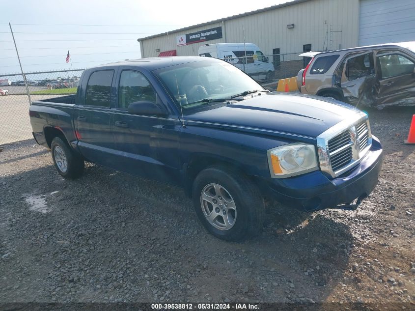 2007 Dodge Dakota Quad Slt VIN: 1D7HE48K17S181034 Lot: 39538812