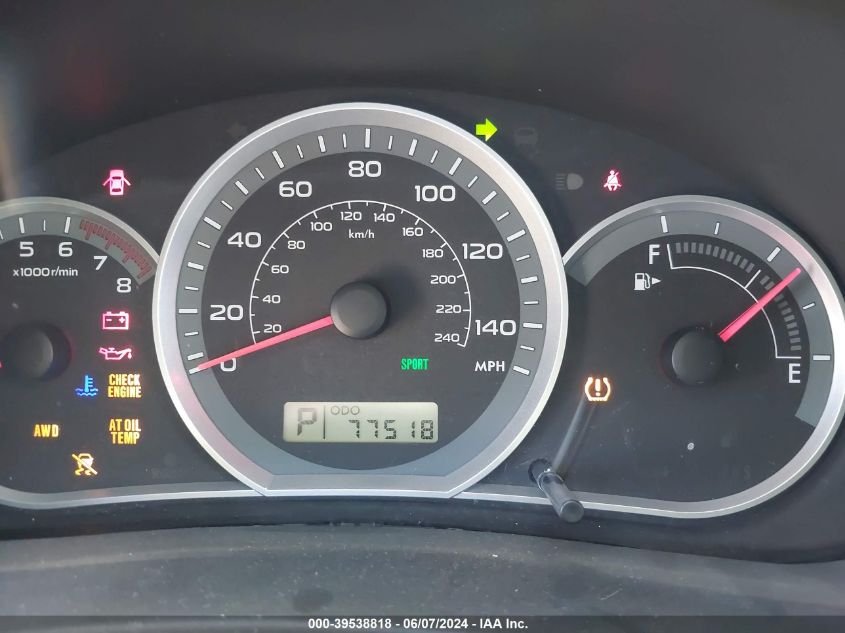 2010 Subaru Impreza 2.5I VIN: JF1GE6A63AH514231 Lot: 39538818