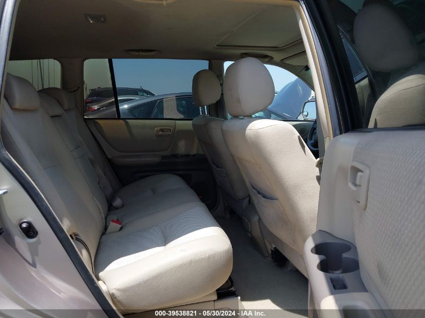 2007 Toyota Highlander Hybrid V6 VIN: JTEEW21A770040900 Lot: 39538821