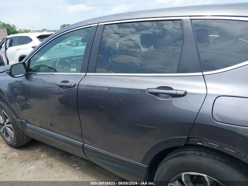 2022 Honda Cr-V Awd Ex VIN: 2HKRW2H55NH663396 Lot: 39538823