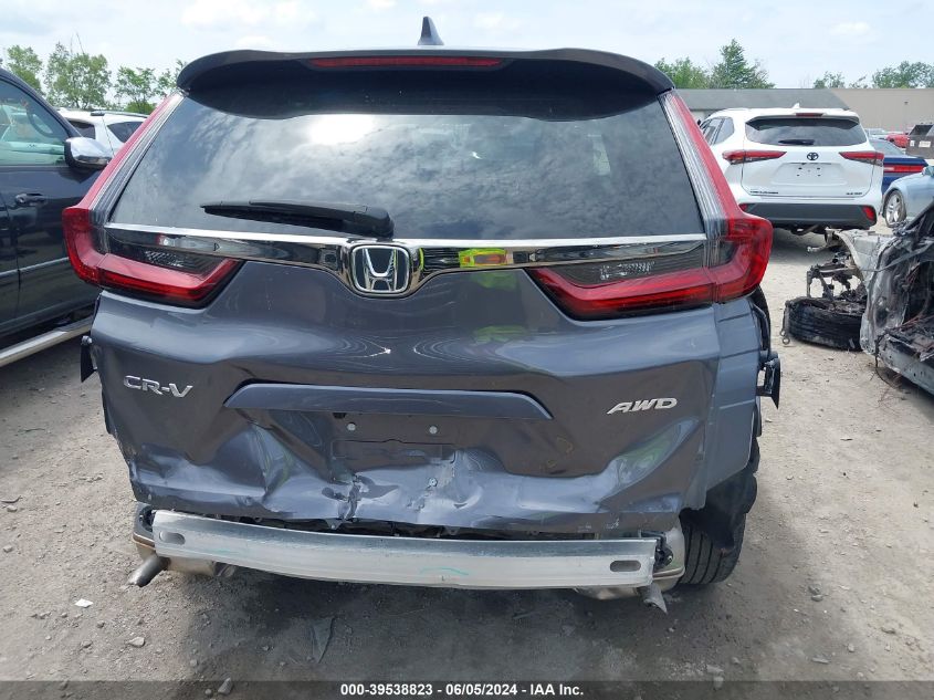 2022 Honda Cr-V Awd Ex VIN: 2HKRW2H55NH663396 Lot: 39538823