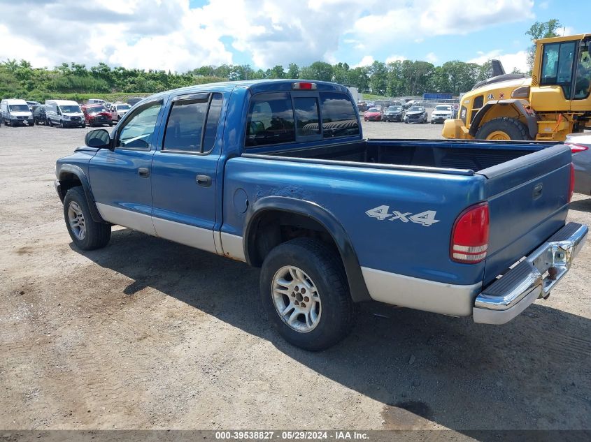 2004 Dodge Dakota Slt VIN: 1D7HG48N54S632689 Lot: 39538827