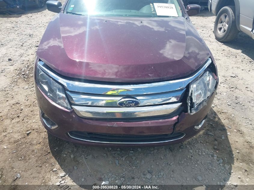 2011 Ford Fusion Sel VIN: 3FAHP0JA1BR309202 Lot: 39538828