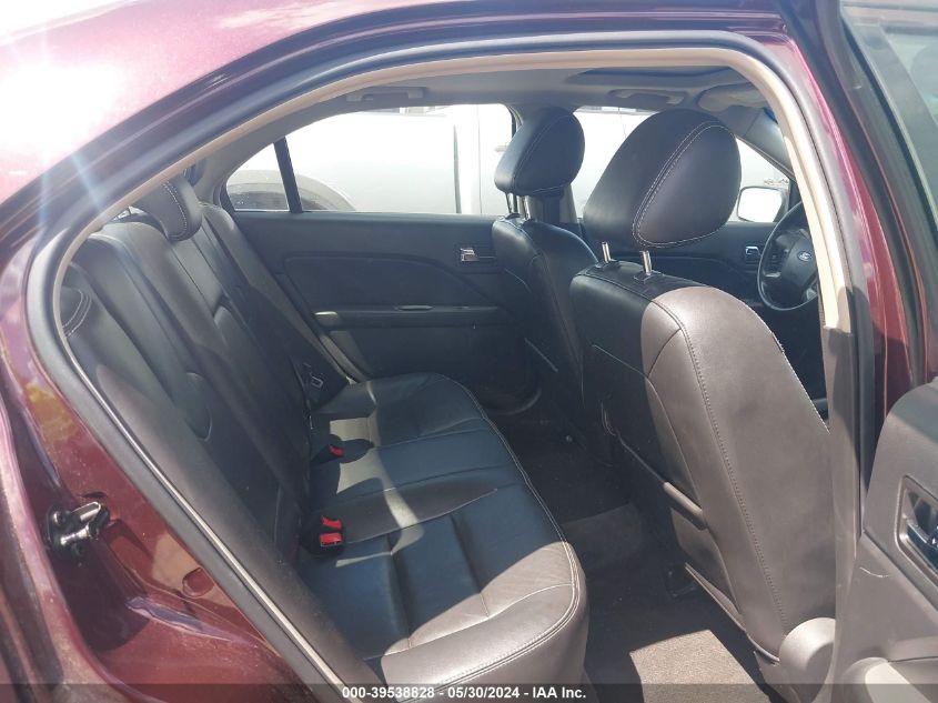 2011 Ford Fusion Sel VIN: 3FAHP0JA1BR309202 Lot: 39538828