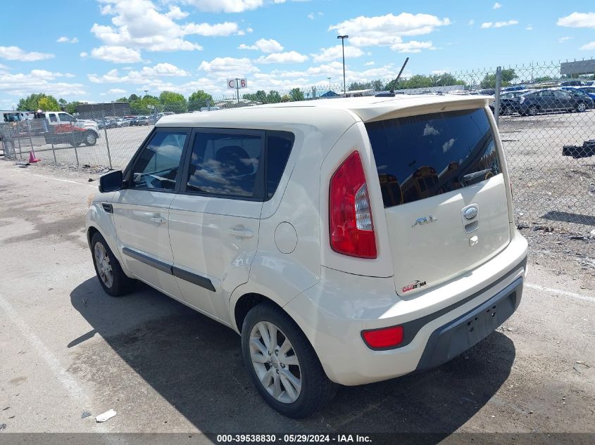 2013 Kia Soul + VIN: KNDJT2A61D7558799 Lot: 39538830