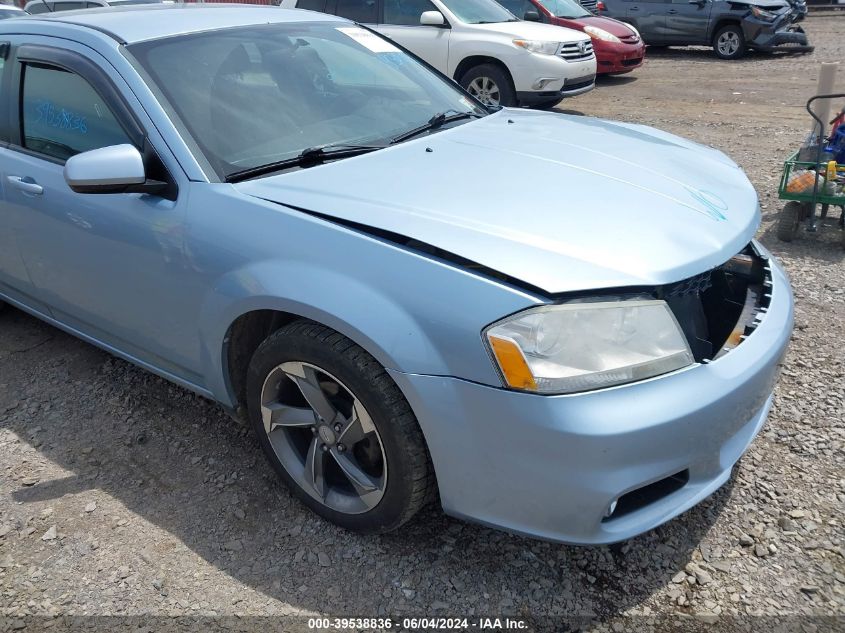 2013 Dodge Avenger Sxt VIN: 1C3CDZCB1DN520210 Lot: 39538836