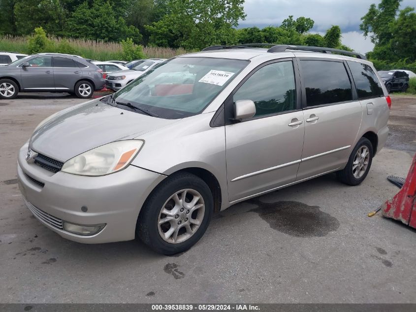 2004 Toyota Sienna Xle VIN: 5TDBA22C44S006704 Lot: 39538839