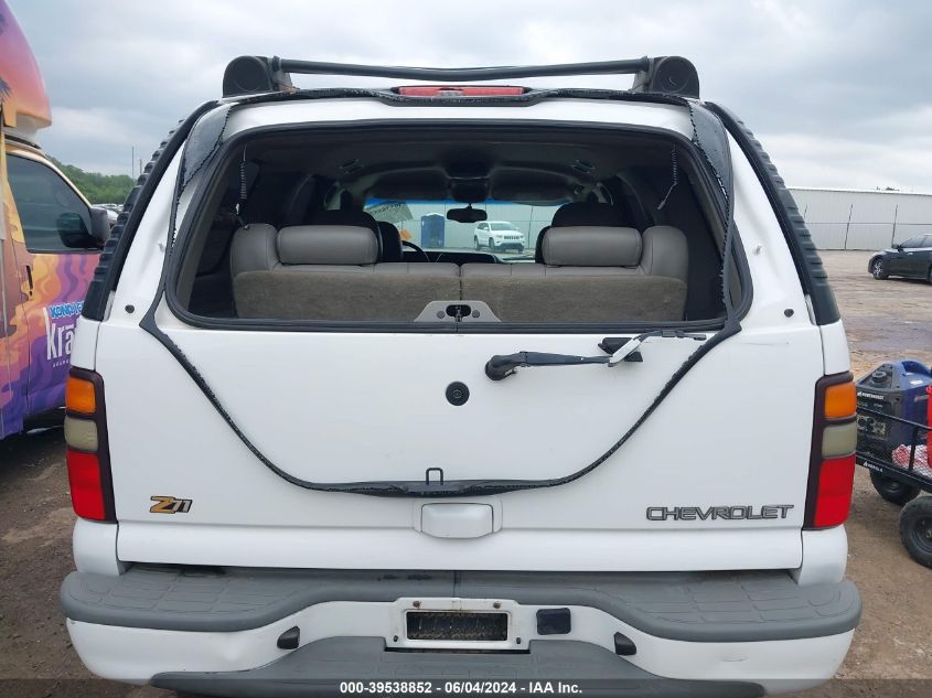 2004 Chevrolet Tahoe Z71 VIN: 1GNEK13Z54R117341 Lot: 39538852