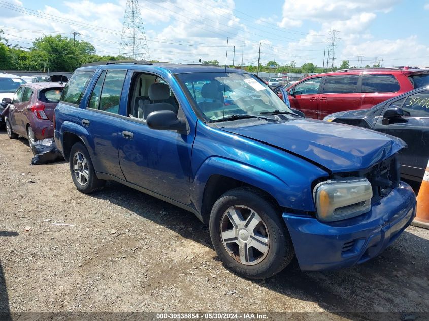 2006 Chevrolet Trailblazer Ls VIN: 1GNDT13S262296428 Lot: 39538854