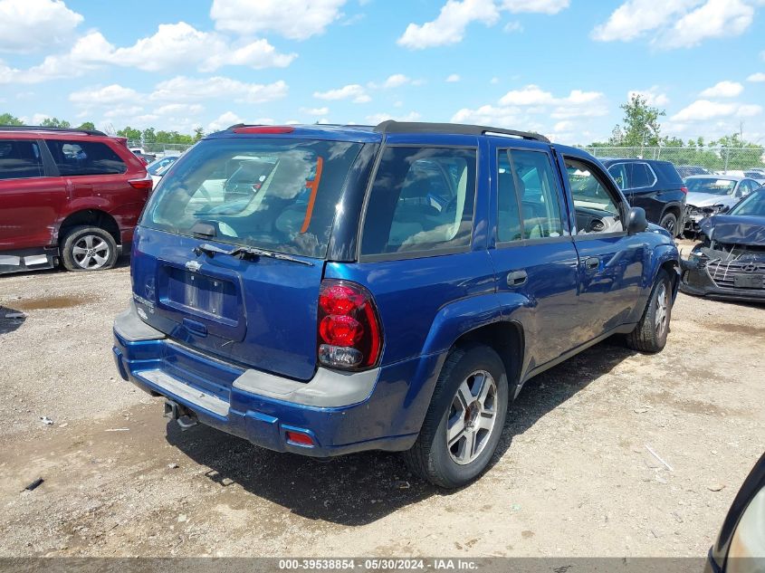 2006 Chevrolet Trailblazer Ls VIN: 1GNDT13S262296428 Lot: 39538854