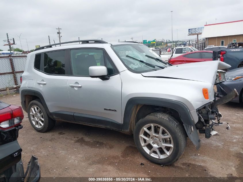 2019 Jeep Renegade Latitude 4X4 VIN: ZACNJBBB7KPK58619 Lot: 39538855