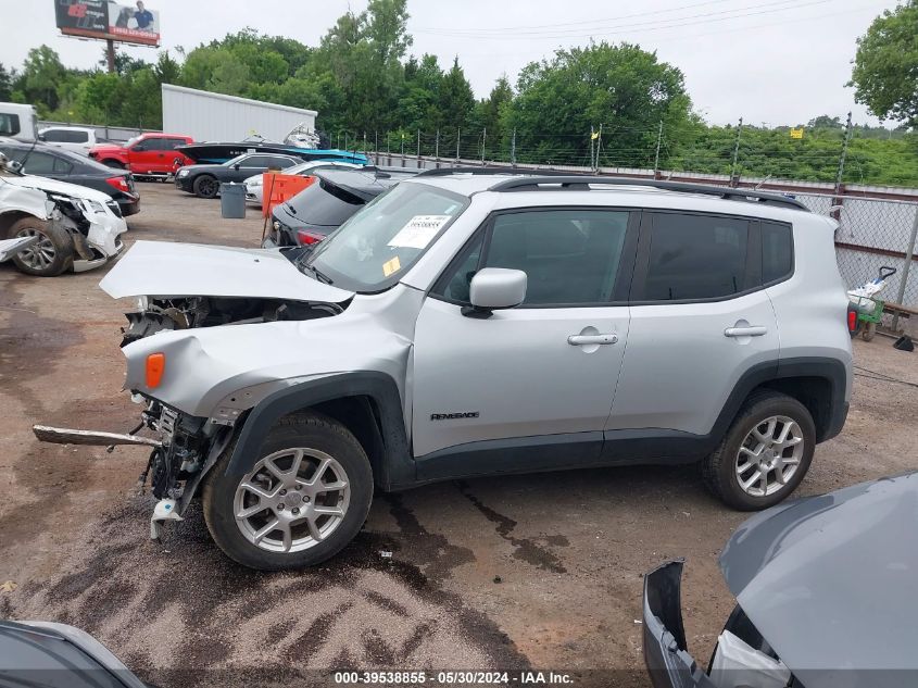 2019 Jeep Renegade Latitude 4X4 VIN: ZACNJBBB7KPK58619 Lot: 39538855