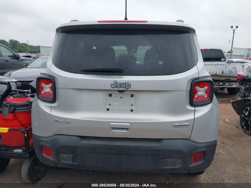 2019 Jeep Renegade Latitude 4X4 VIN: ZACNJBBB7KPK58619 Lot: 39538855