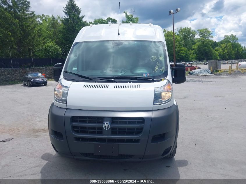 2018 Ram Promaster 3500 High Roof 159 Wb VIN: 3C6URVHG7JE116849 Lot: 39538866