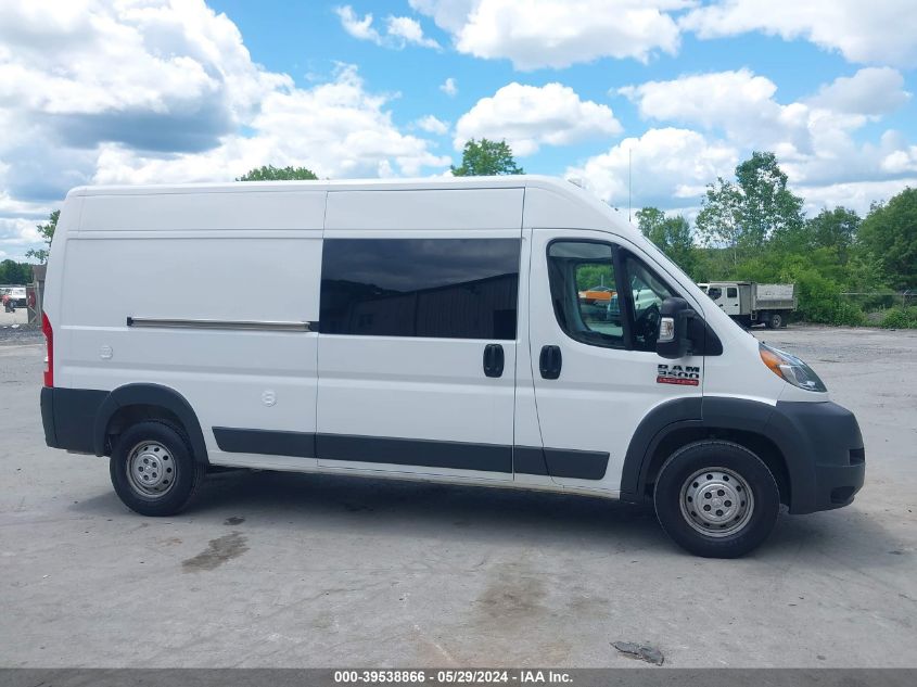 2018 Ram Promaster 3500 High Roof 159 Wb VIN: 3C6URVHG7JE116849 Lot: 39538866