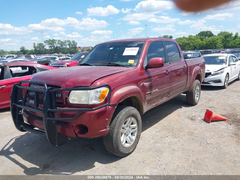 2005 Toyota Tundra Limited V8 VIN: 5TBDT48115S500632 Lot: 39538870