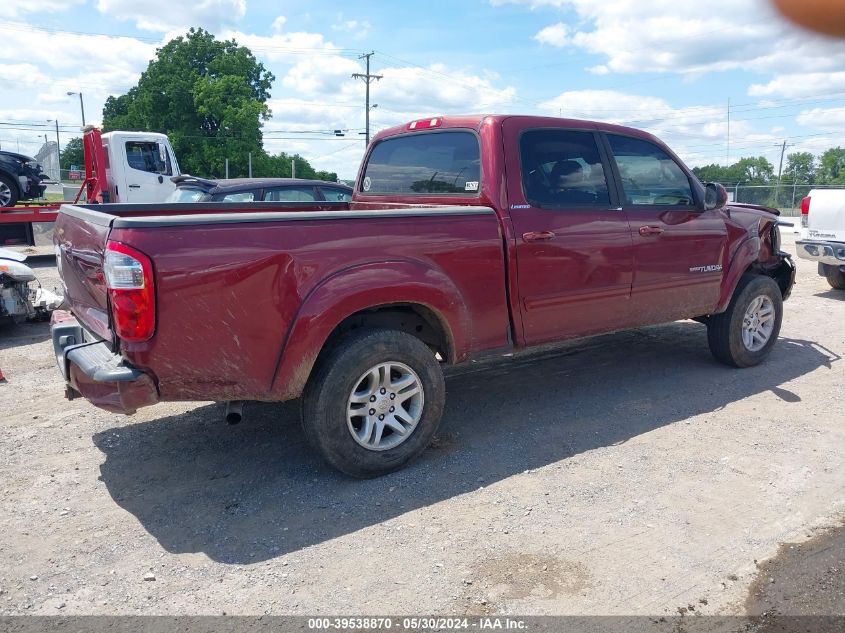 2005 Toyota Tundra Limited V8 VIN: 5TBDT48115S500632 Lot: 39538870