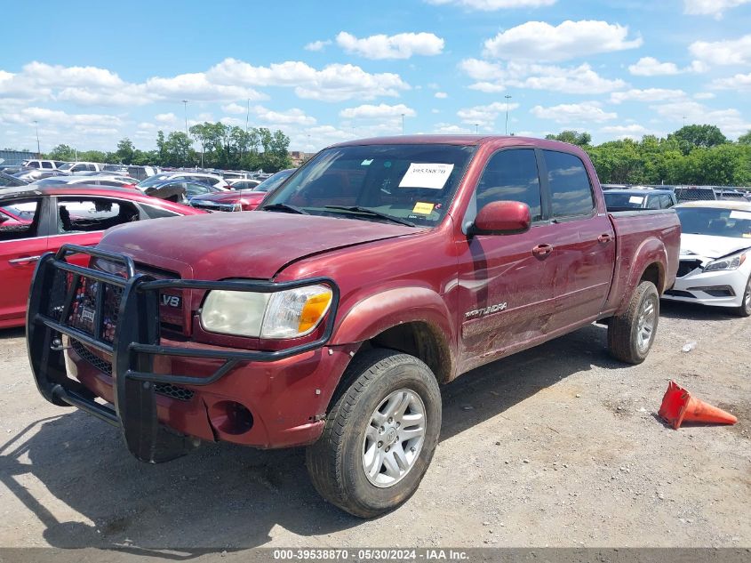 2005 Toyota Tundra Limited V8 VIN: 5TBDT48115S500632 Lot: 39538870