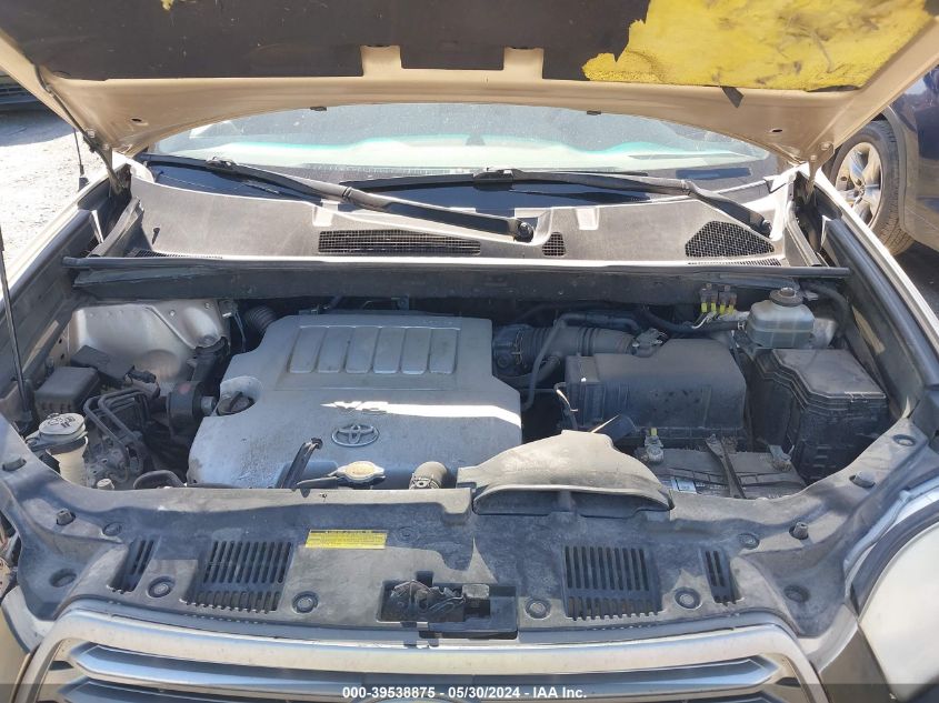 2010 Toyota Highlander Base V6 VIN: JTEBK3EH9A2166070 Lot: 39538875