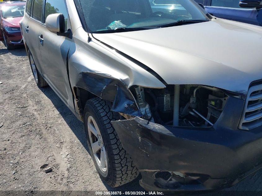 2010 Toyota Highlander Base V6 VIN: JTEBK3EH9A2166070 Lot: 39538875