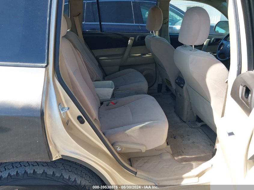 2010 Toyota Highlander Base V6 VIN: JTEBK3EH9A2166070 Lot: 39538875