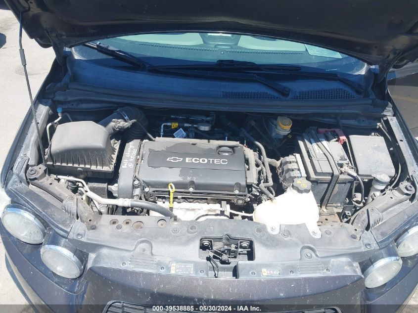 2015 Chevrolet Sonic Lt Auto VIN: 1G1JC5SH9F4151960 Lot: 39538885