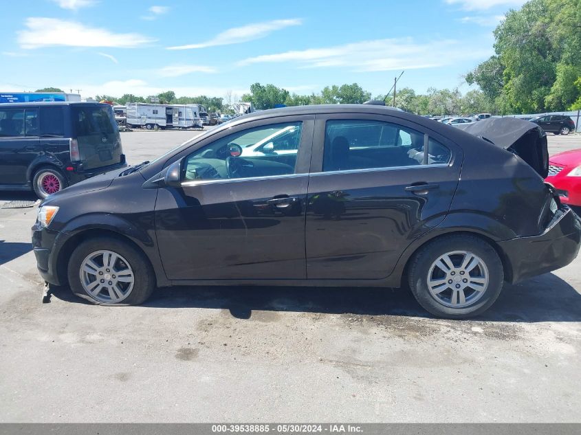 2015 Chevrolet Sonic Lt Auto VIN: 1G1JC5SH9F4151960 Lot: 39538885