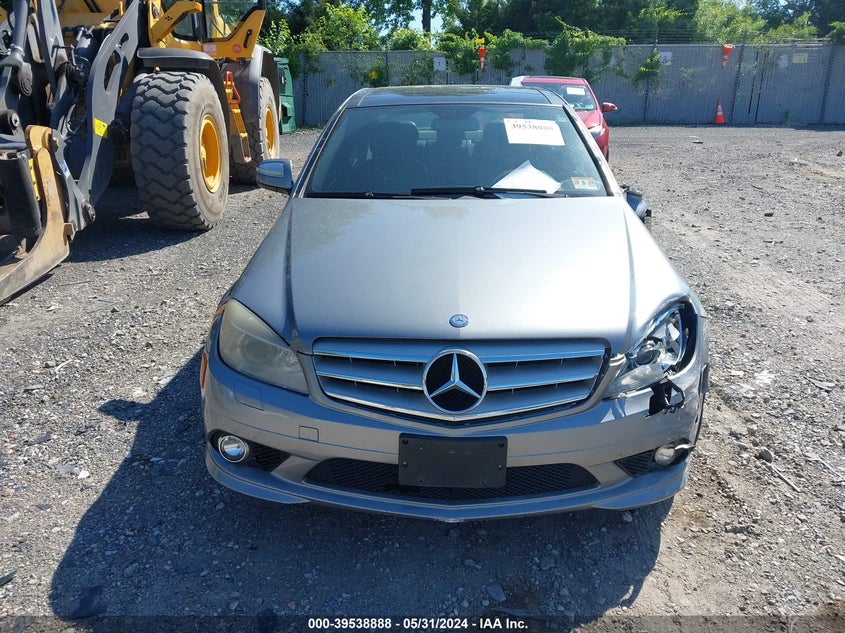 2008 Mercedes-Benz C 350 Sport VIN: WDDGF56X48F059551 Lot: 39538888