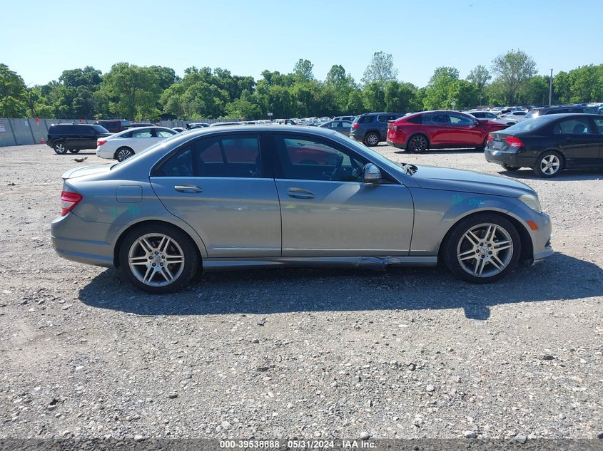 2008 Mercedes-Benz C 350 Sport VIN: WDDGF56X48F059551 Lot: 39538888