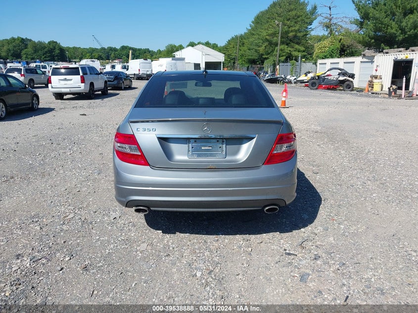 2008 Mercedes-Benz C 350 Sport VIN: WDDGF56X48F059551 Lot: 39538888