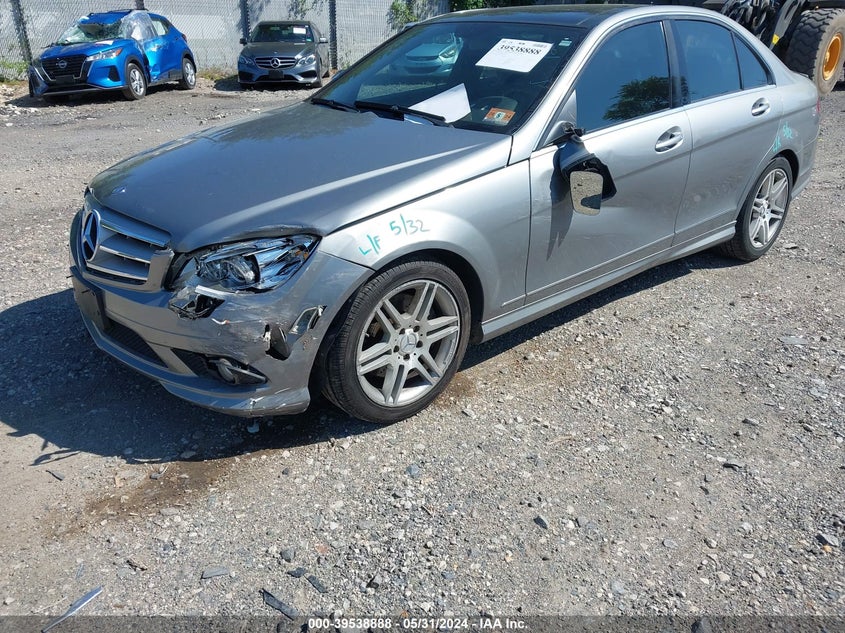 2008 Mercedes-Benz C 350 Sport VIN: WDDGF56X48F059551 Lot: 39538888