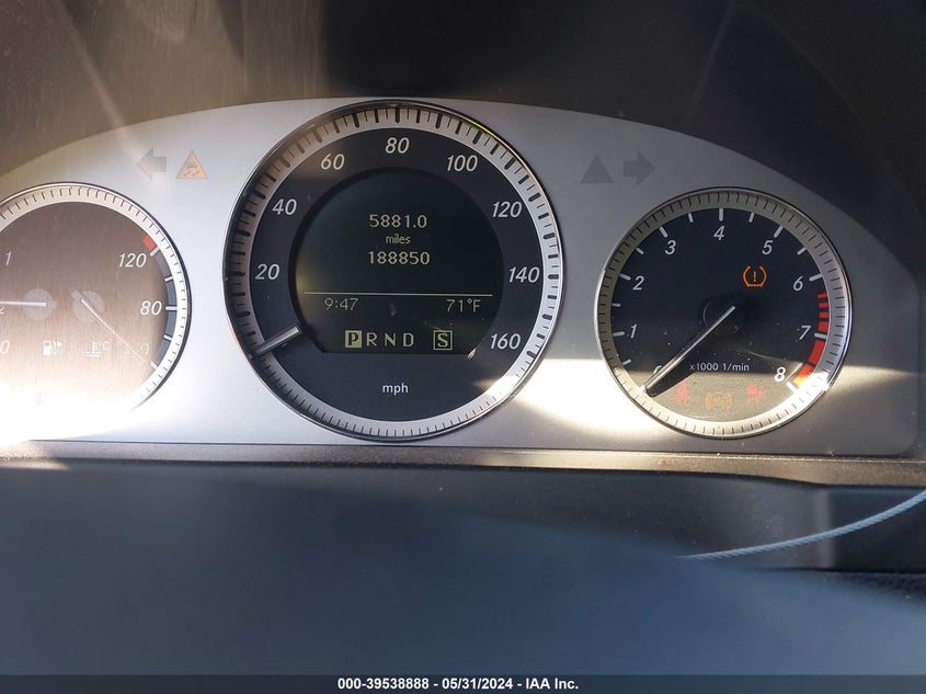 2008 Mercedes-Benz C 350 Sport VIN: WDDGF56X48F059551 Lot: 39538888