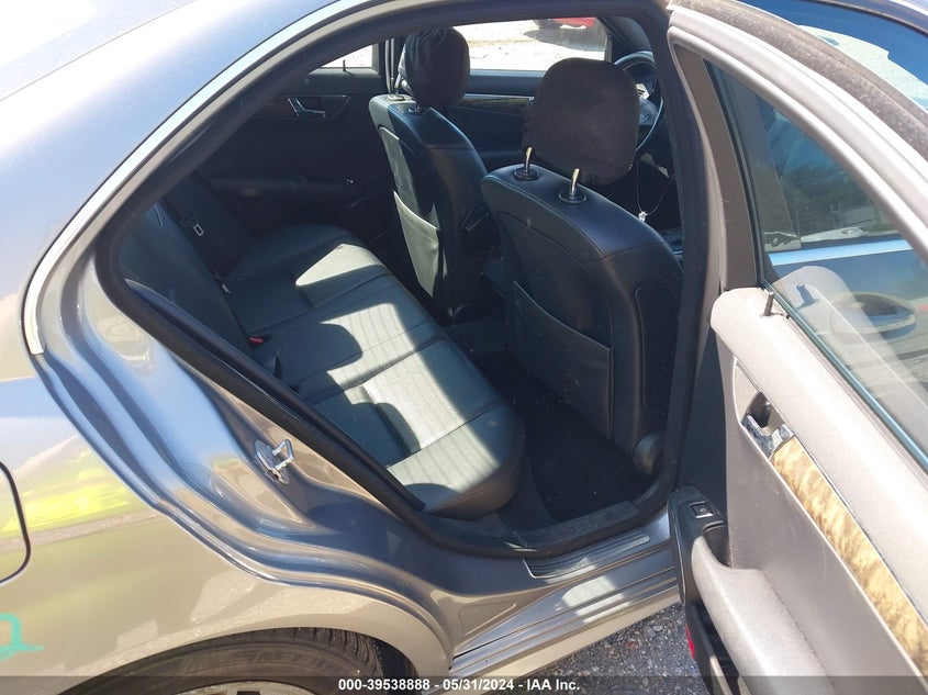 2008 Mercedes-Benz C 350 Sport VIN: WDDGF56X48F059551 Lot: 39538888