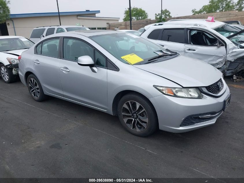 2013 Honda Civic Ex VIN: 19XFB2F81DE236330 Lot: 39538890