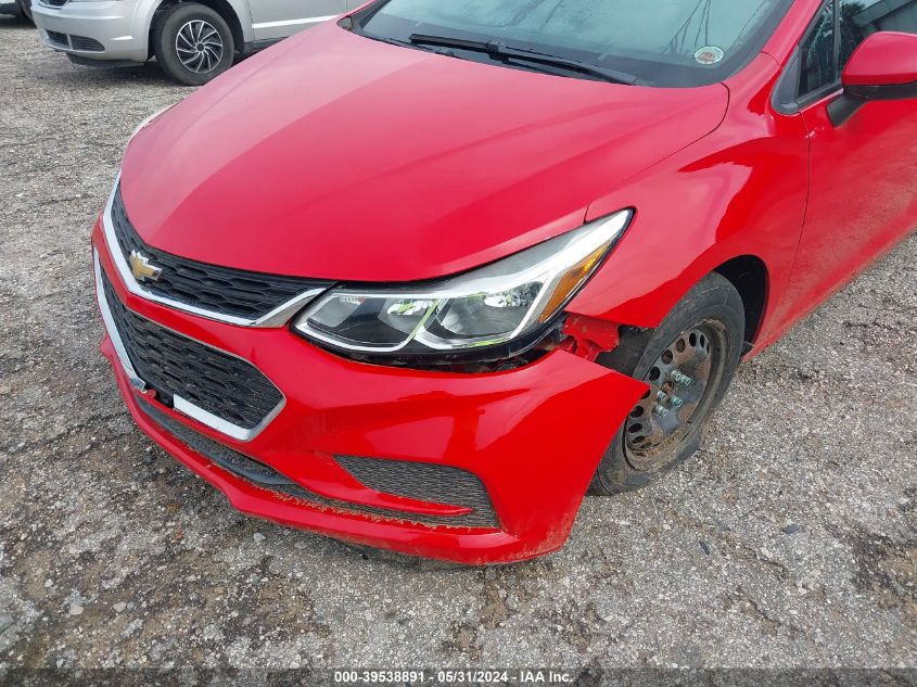 2016 Chevrolet Cruze Ls Auto VIN: 1G1BC5SM9G7293226 Lot: 39538891