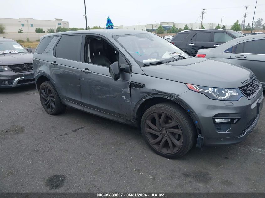 2018 Land Rover Discovery Sport Hse VIN: SALCR2RX2JH744001 Lot: 39538897