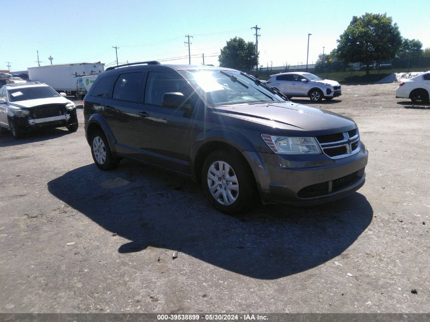 2017 Dodge Journey Se VIN: 3C4PDCAB3HT549839 Lot: 39538899