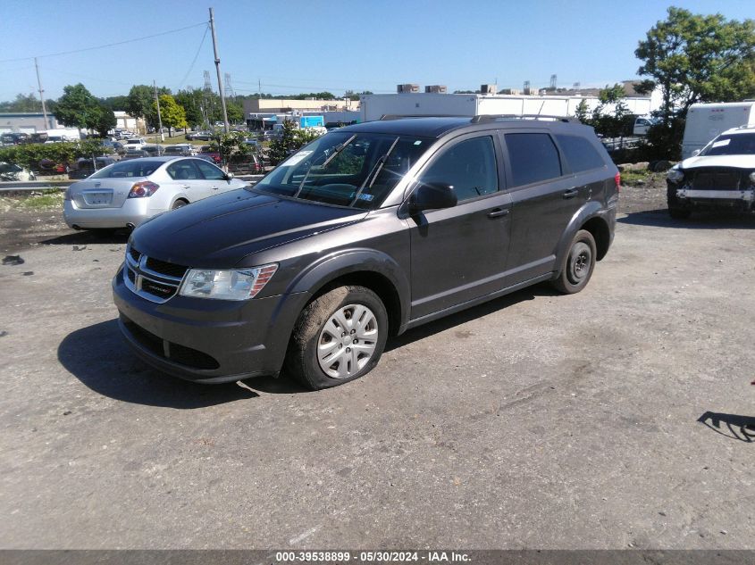 3C4PDCAB3HT549839 2017 Dodge Journey Se