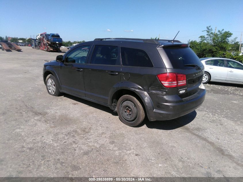 2017 Dodge Journey Se VIN: 3C4PDCAB3HT549839 Lot: 39538899