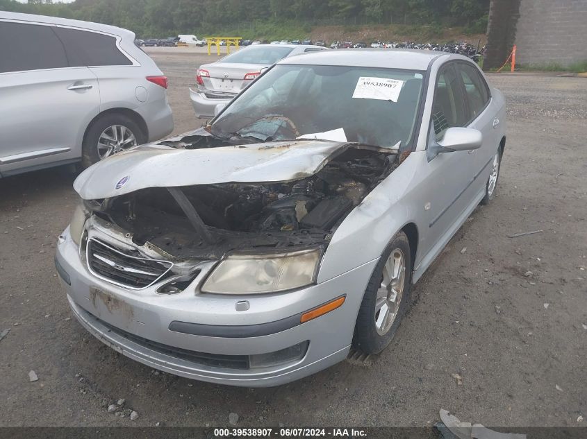 2006 Saab 9-3 2.0T VIN: YS3FD49Y661004385 Lot: 39538907