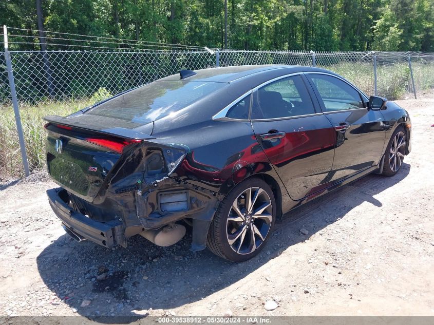 2018 Honda Civic Si VIN: 2HGFC1E51JH706520 Lot: 39538912