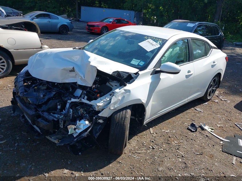 2024 Nissan Sentra Sv Xtronic Cvt VIN: 3N1AB8CV1RY280912 Lot: 39538927