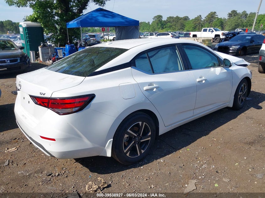2024 Nissan Sentra Sv Xtronic Cvt VIN: 3N1AB8CV1RY280912 Lot: 39538927
