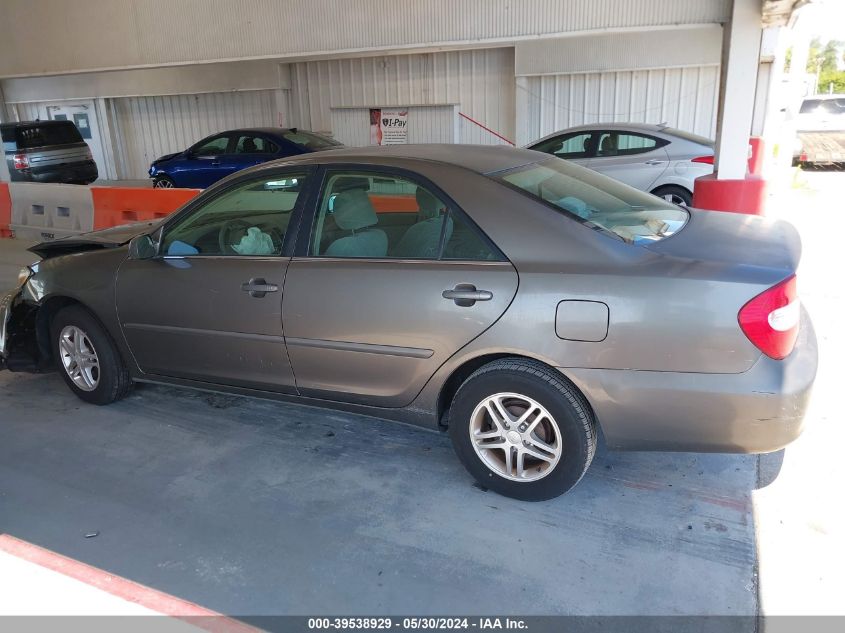 2004 Toyota Camry Le/Xle/Se VIN: 4T1BE32K94U920682 Lot: 39538929