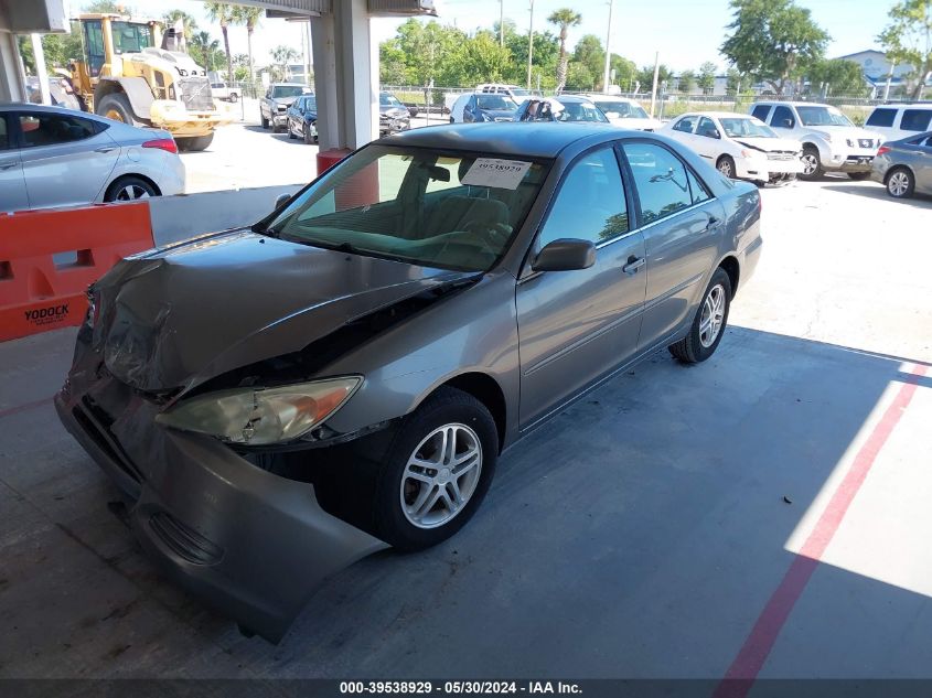 2004 Toyota Camry Le/Xle/Se VIN: 4T1BE32K94U920682 Lot: 39538929